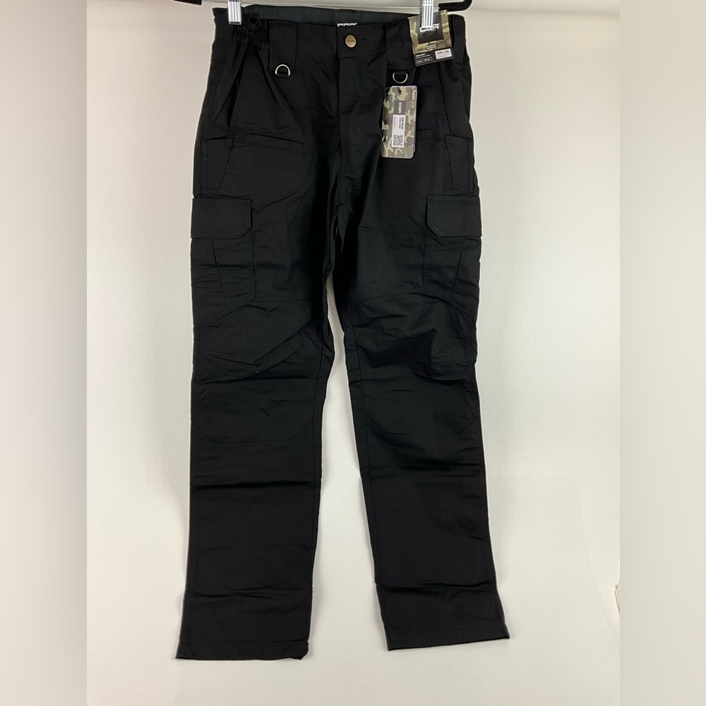 CQR Men’s Black Tactical Series Pants 32Wx34L TLP115 NWT